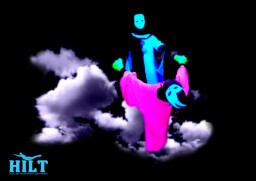 In the cloud black light theatre - Gabi Adel